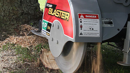 Baumalight 3-Point Hitch Stump Grinder | Model 1P24 | Rotor Size 24" | Horsepower 20 To 45 HP | For Tractors