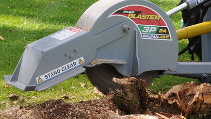 Baumalight | 3 Point Hitch Stump Grinder | 3P34 | 34" Rotor | 50-80 HP | For Tractor