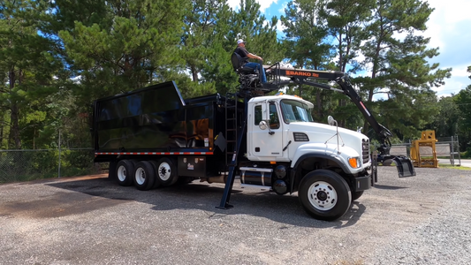 Barko Truck Log Loader | 2025 Model 70XLE | 2.45 Tons Class | Boom Reach 25'6" Ft | For Material Handling Applications