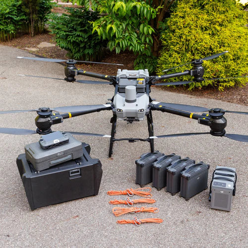 DJI FlyCart 30 Drone Kit | 65-85 lbs Payload | 12-Mile Video Transmission | 17-Mile Range | IP55 Weatherproof