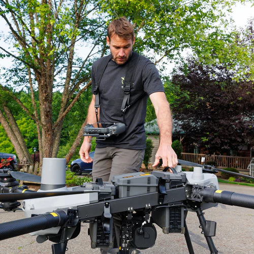 DJI FlyCart 30 Drone Kit | 65-85 lbs Payload | 12-Mile Video Transmission | 17-Mile Range | IP55 Weatherproof