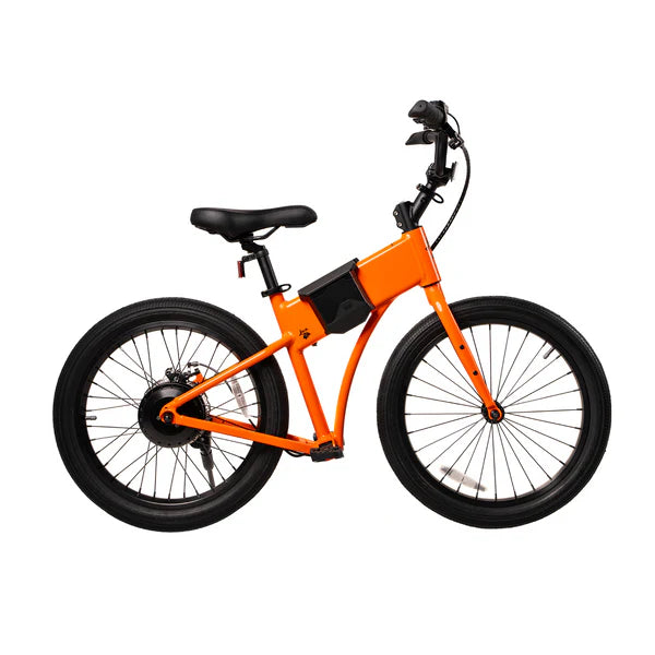 JackRabbit | Micro Electric Bike | Model OG2 Pro | 20” Street Tires | 500W Hub Motor | 24+ Mile Range | 30 lb Lightweight Frame | For Urban Commuting, Travel & Weekend Adventures