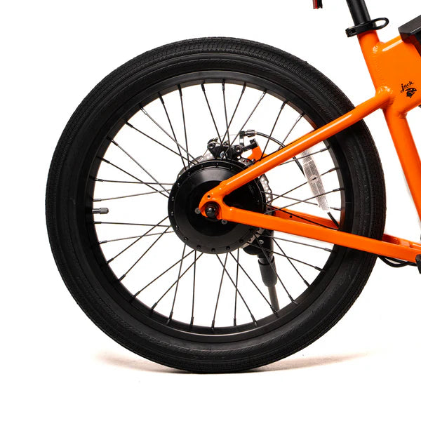 JackRabbit | Micro Electric Bike | Model OG2 Pro | 20” Street Tires | 500W Hub Motor | 24+ Mile Range | 30 lb Lightweight Frame | For Urban Commuting, Travel & Weekend Adventures