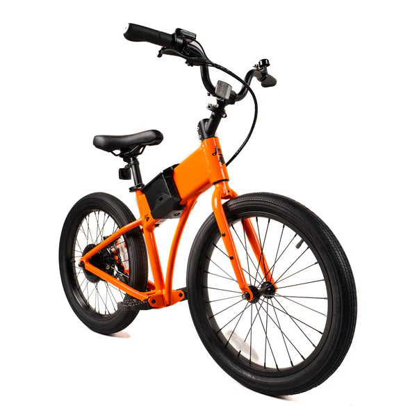 JackRabbit | Micro Electric Bike | Model OG2 Pro | 20” Street Tires | 500W Hub Motor | 24+ Mile Range | 30 lb Lightweight Frame | For Urban Commuting, Travel & Weekend Adventures