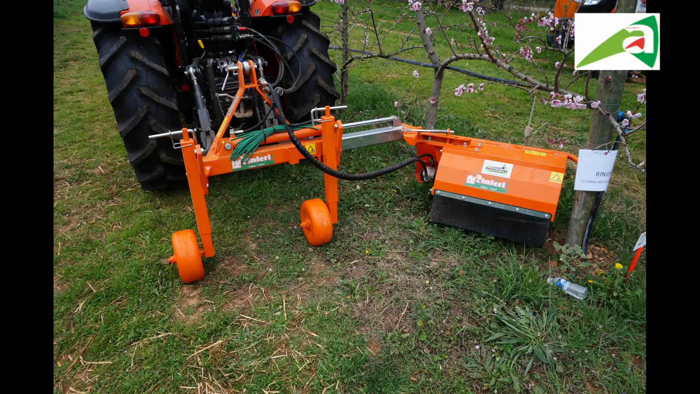 Rinieri Low Profile Sucker Remover on Bio-Dynamic Frame | SRC Series | Row Width 63"-177" inches | Horsepower 40-70 HP | For Tractors