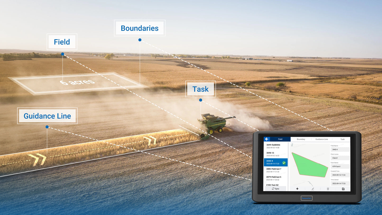 Sveaverken F100 Auto-Steer System- Precision Farming Made Easy