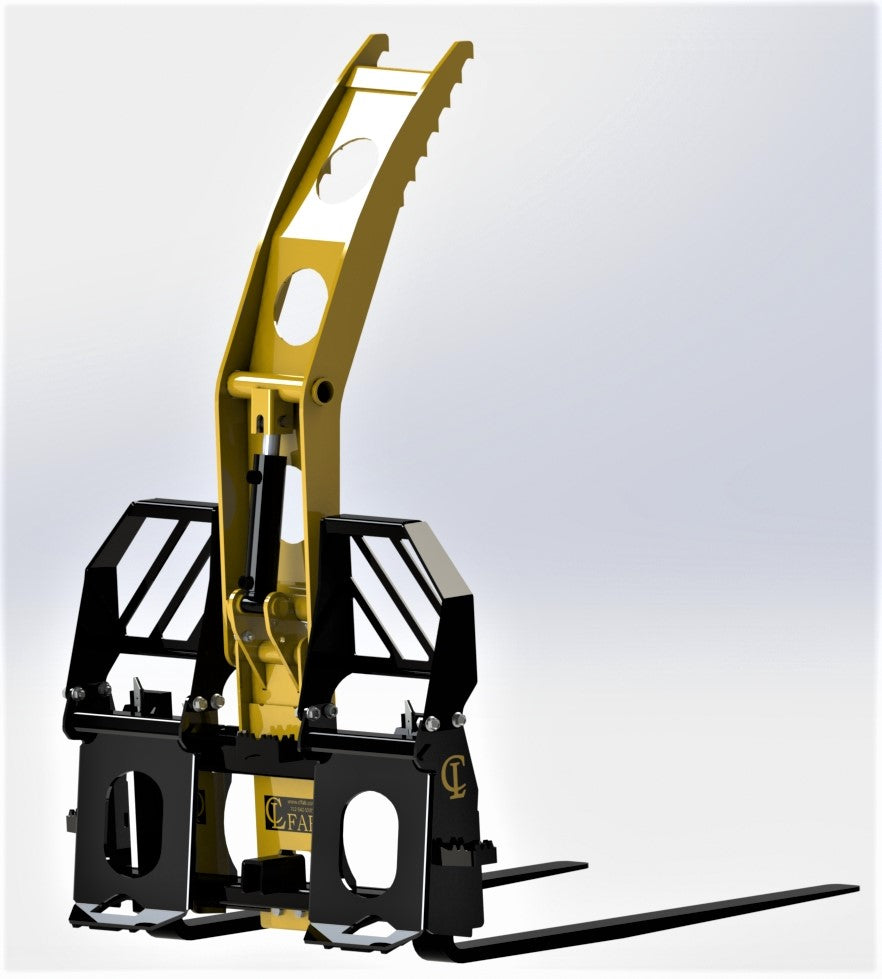 CL Fabrication EZ-Pallet Forks | Width 45" To 84" inches | Horsepower 50 To 100+ HP | For Tractor
