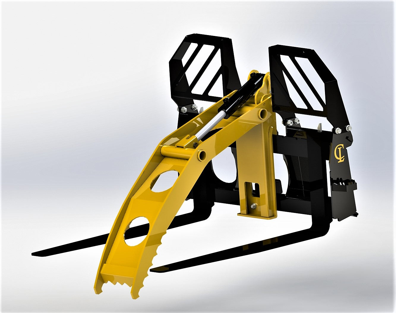 CL Fabrication EZ-Pallet Forks | Width 45" To 84" inches | Horsepower 50 To 100+ HP | For Tractor