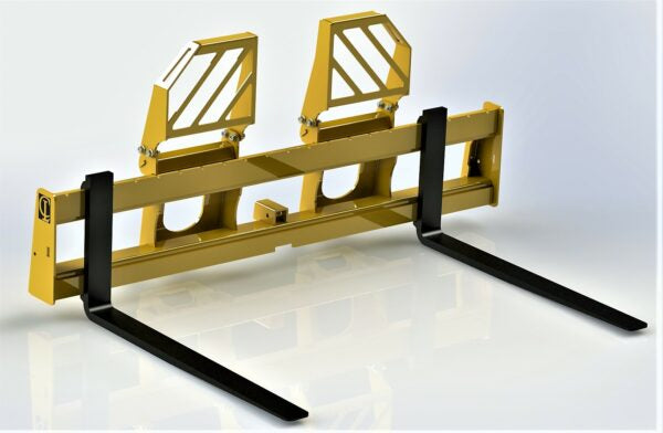 CL Fabrication EZ-Pallet Forks | Width 45" To 84" inches | Horsepower 50 To 100+ HP | For Tractor