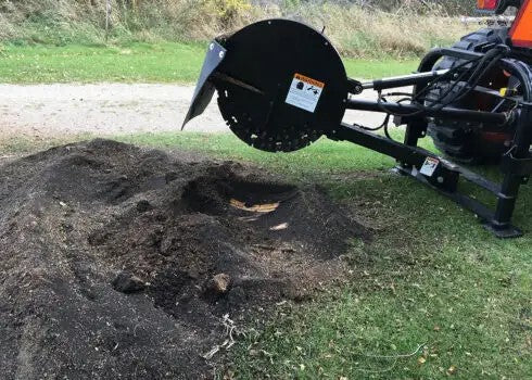 Brushfox Stump Series 3-Point Stump Grinders For PTO Tractor