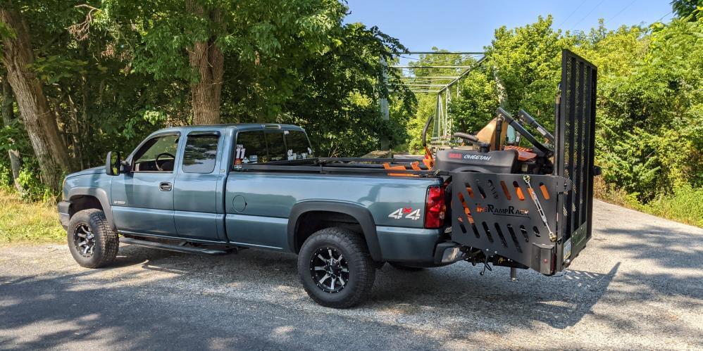 Utilitough Ramp Rack Standard | 66" Width | Loading Capacity 2,000 Lbs | For Trucks