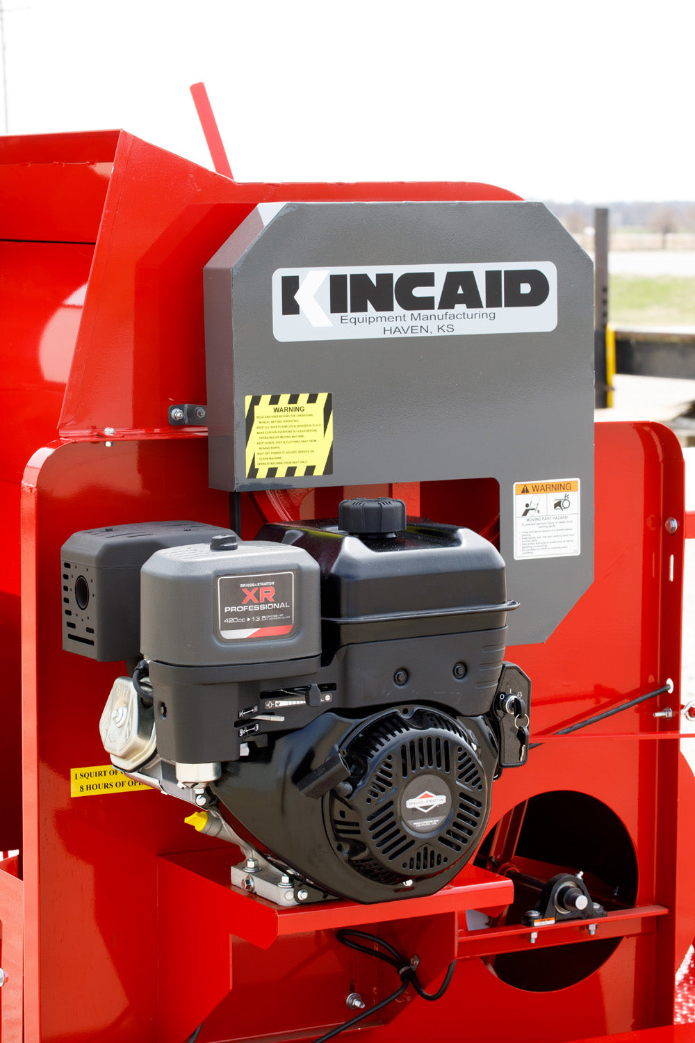 Kincaid Peanut Thresher | Spike-Tooth Cylinder | Heavy-Gauge Metal Build | 13" Inches Towable Wheels
