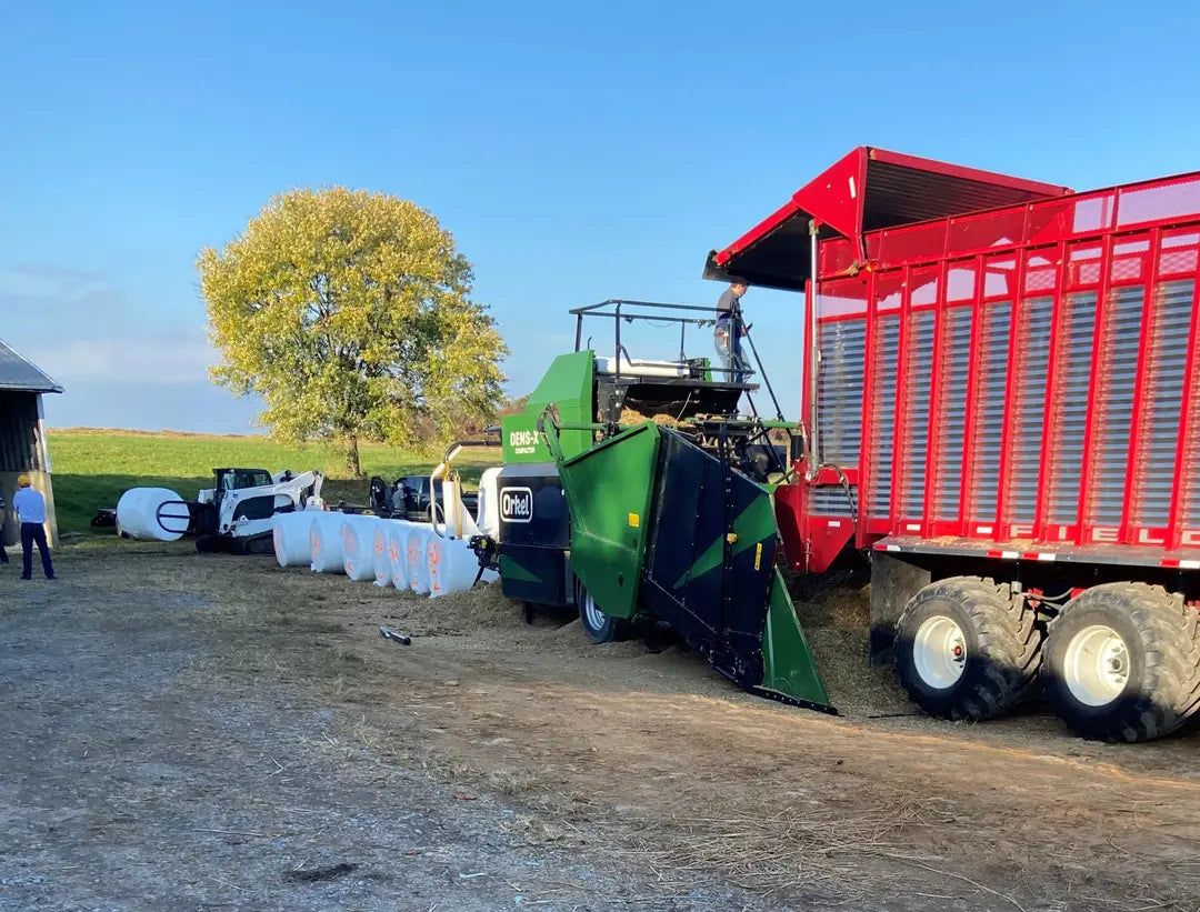 Orkel Compactor | Model Dens-X | Feed hopper F25 | Minimum PTO Horsepower 120 HP | For Tractors