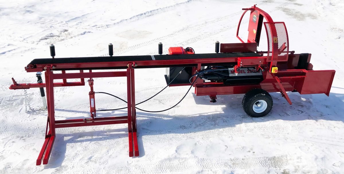 Blacks Creek Firewood Processor | Model 2250 | 17 Gallon Hydraulic Reservoir | 22 Horsepower Honda Engine