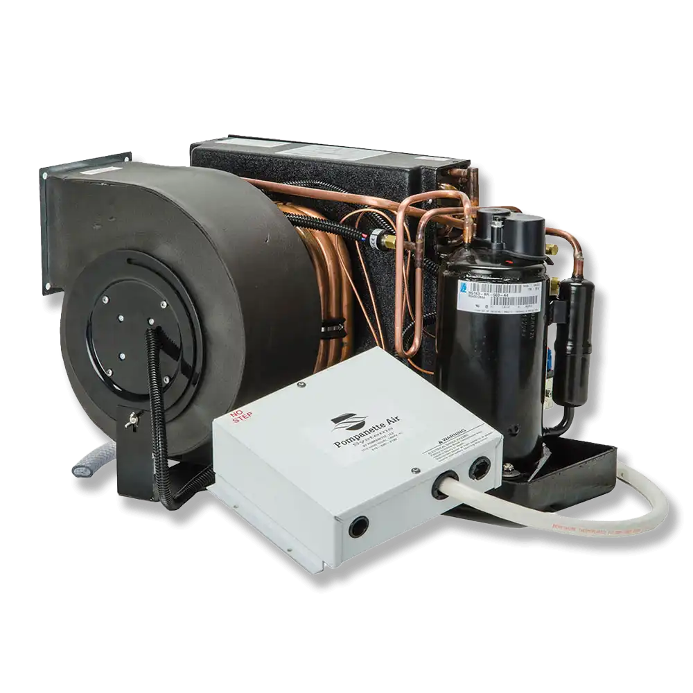 Pompanette | Marine Air Conditioner | 7000 BTU Rating | 120V 60HZ | For Boats