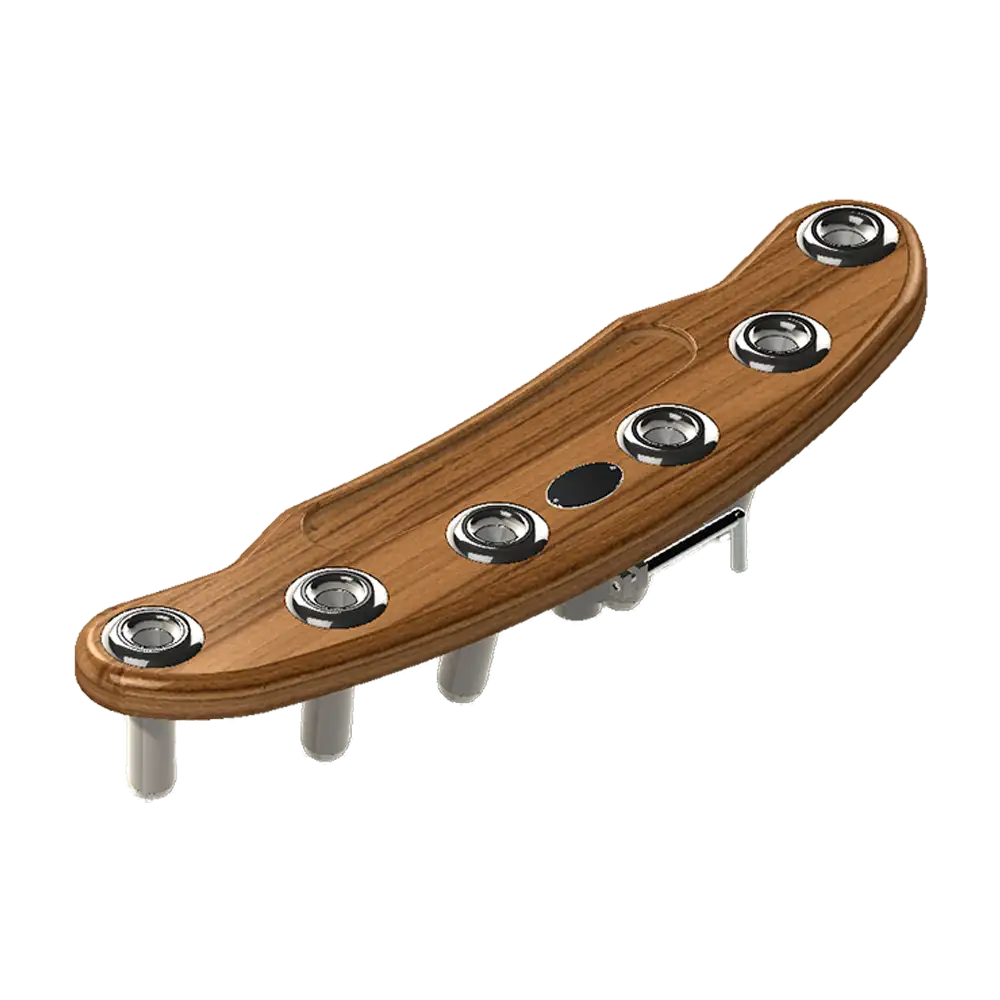 Pompanette | International Crab 6 Rod Chair Mounted Rocket Launcher | For Sportfishing Boats