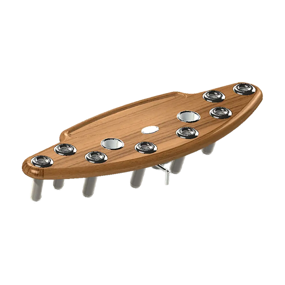 Pompanette | International 8 Rod Standalone Rocket Launcher | For Sportfishing Boats