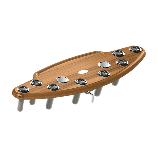 Pompanette | International Crab 4 Rod Standalone Rocket Launcher | For Sportfishing Boats