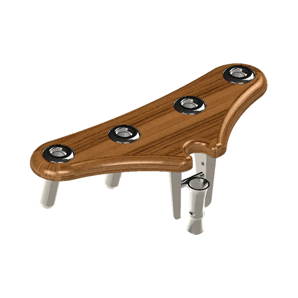 Pompanette | International Shotgun 4 Rod Standalone Rocket Launcher | Fishing Accessories