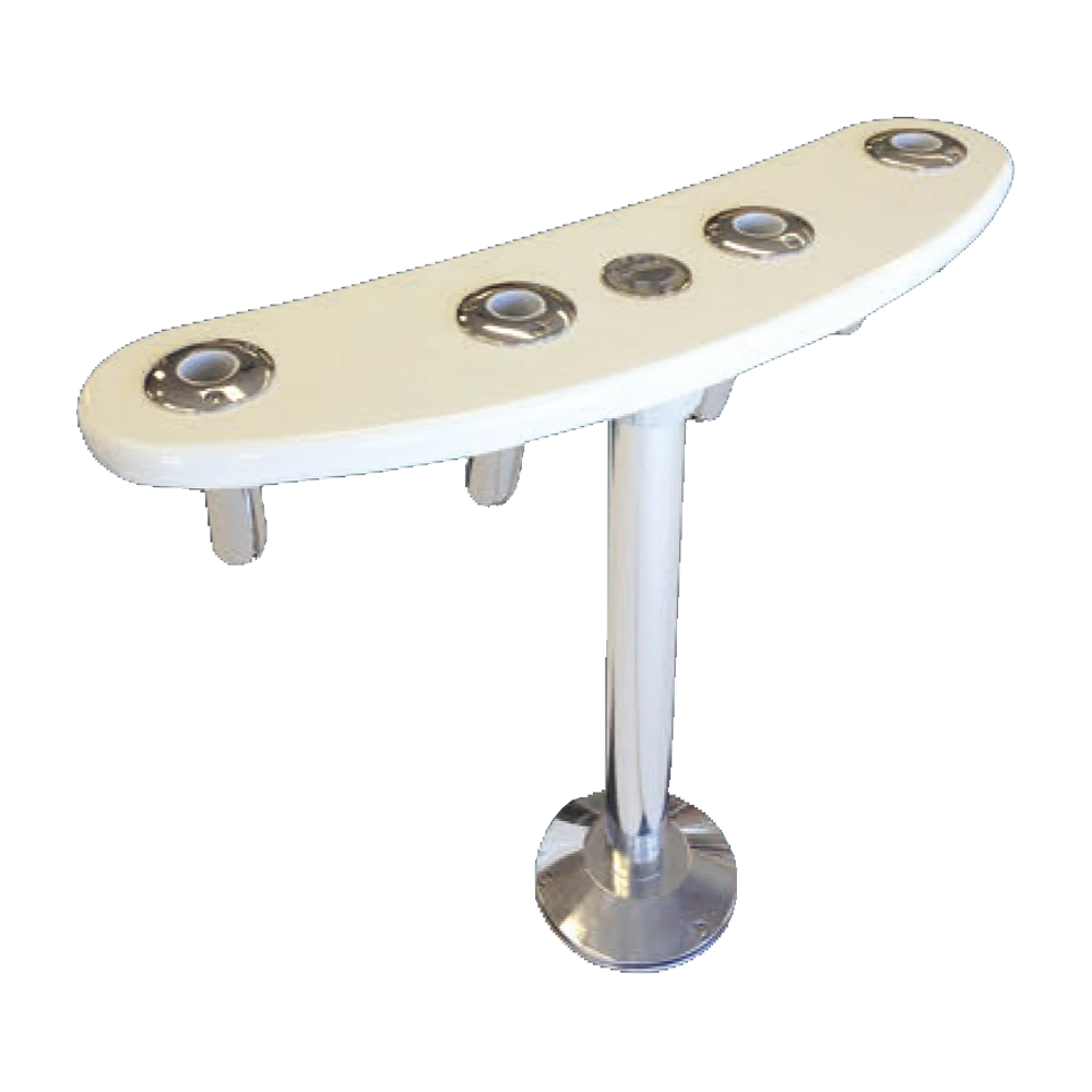 fishing rod holders and standalones Pompanette | Tournament Series 4 Rod Standalone Rocket Launcher