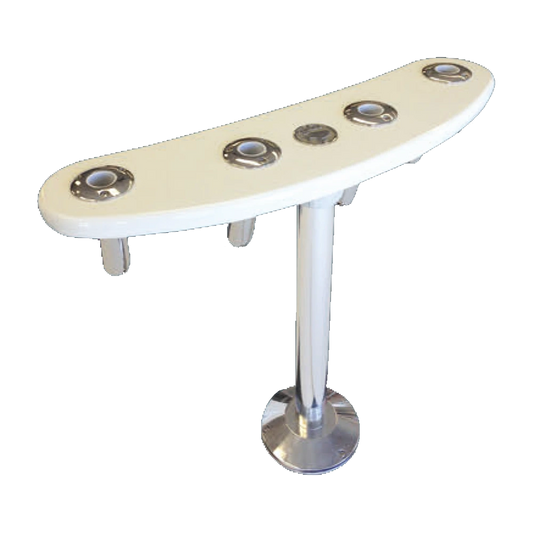 Pompanette | Tournament Series 4 Rod Standalone Rocket Launcher | Fishing Accessories