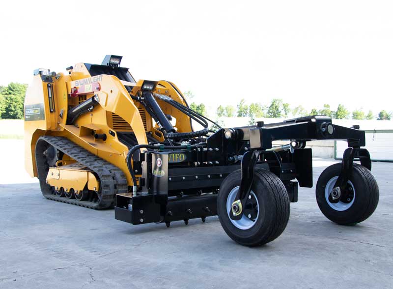 Wifo Equipment Harley Rake Power Rake | Model RA Series | Working Width 60"-84" | For Skid Steer