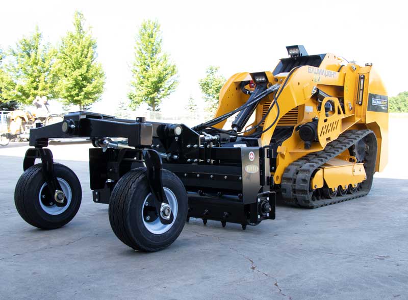Wifo Equipment Harley Rake Power Rake | Model RA Series | Working Width 60"-84" | For Skid Steer