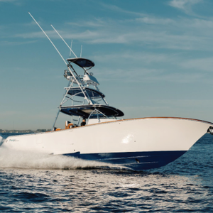 Gemlux | Gulf Stream 52 Outrigger | Model GS-52 | Configurable Length 26' To 30' | Triple Rigging Support | For Tower-Equipped Center Consoles & Sportfishing Boats
