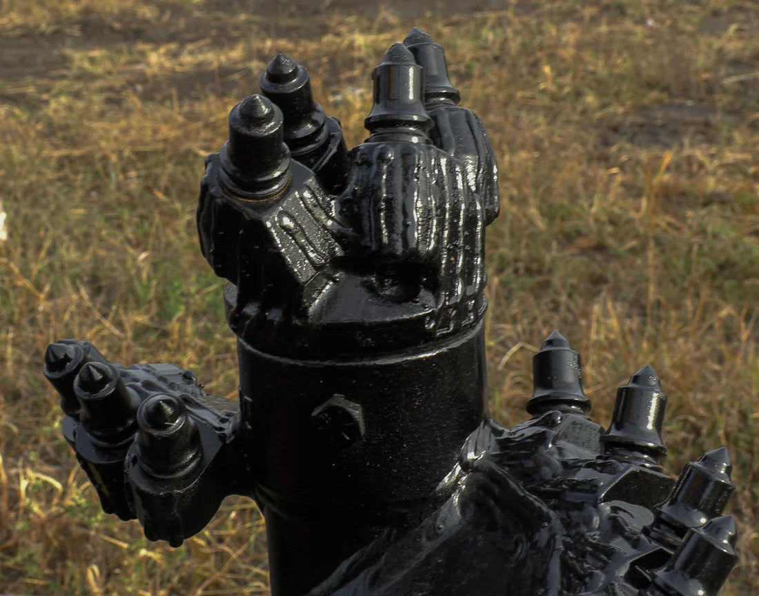 Erskine Industrial Earth Auger | Model PD-40 | Maximum Diameter 48" | Maximum Hydraulic Flow 40 GPM | For Skid Steer