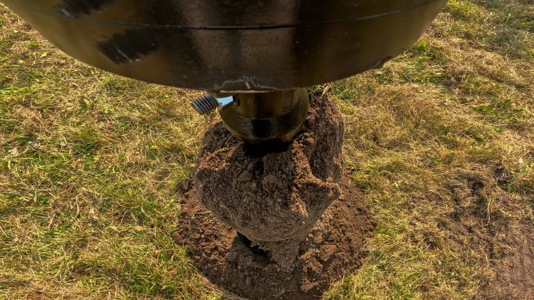Erskine Industrial Earth Auger | Model PD-40 | Maximum Diameter 48" | Maximum Hydraulic Flow 40 GPM | For Skid Steer