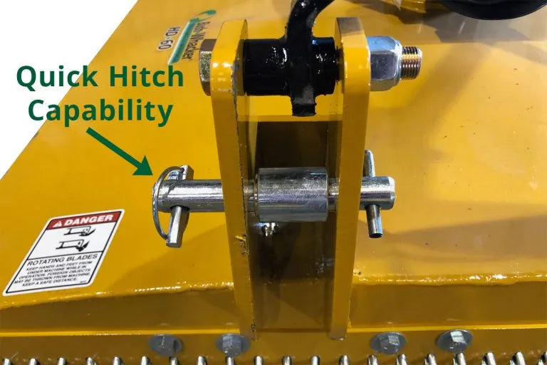 Bush Whacker Single Spindle HD Brush Cutter | Model HD-84 | Width 84" inches | Horsepower 50 HP | For Tractors