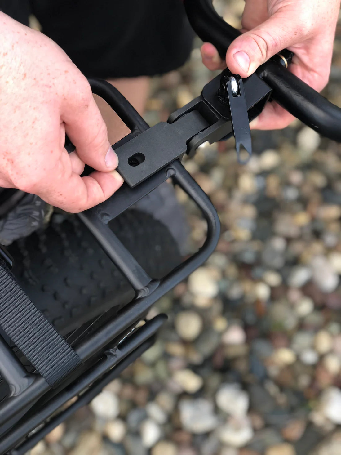 Rambo Additional Hitch for R180 Aluminum Bike/Hand Cart | Multi-Bike Compatibility | Durable Build