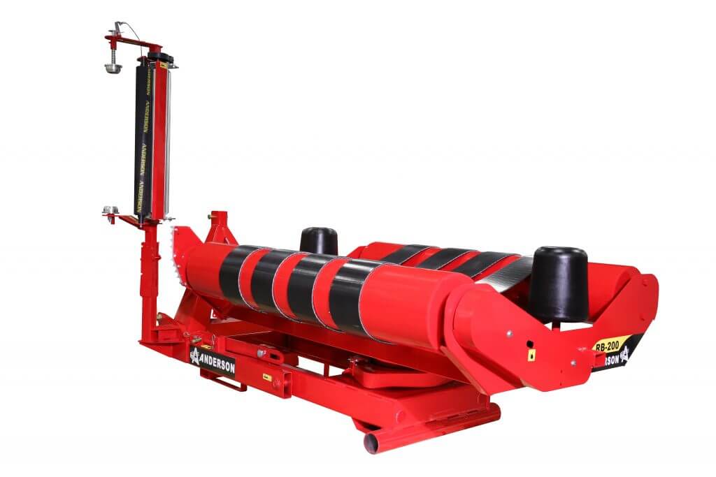 Anderson | Single Bale Wrapper | RB 200/T6-QA200 | Up to 5'6" Bale Height | 30 Bales/Hour | Hydraulic Flow 8 GPM | For Skid Steer