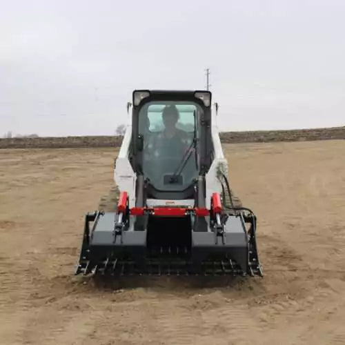Top Dog Attachments Rock Grapple | Width 68"-82" | Weight 900-1025 lbs | Oil Flow Range 15-25 GPM | For Skid Steer