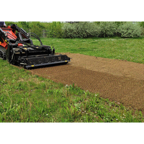 Rotadairon RDH Series Stone Buriers | Model RDH-52, RDH-60 & RDH-70 | Working Width 52", 60" & 70" | Hydraulic Flow Range 18.5–31.7 GPM | For Skid Steers