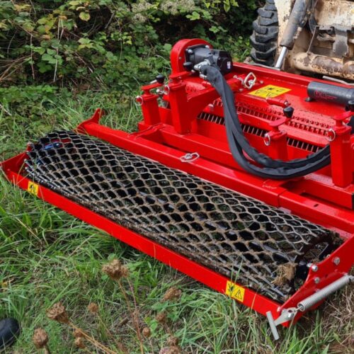 Rotadairon RDH Series Stone Buriers | Model RDH-52, RDH-60 & RDH-70 | Working Width 52", 60" & 70" | Hydraulic Flow Range 18.5–31.7 GPM | For Skid Steers