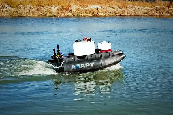ADAPT Drone Boat - Autonomous Spraying Boat