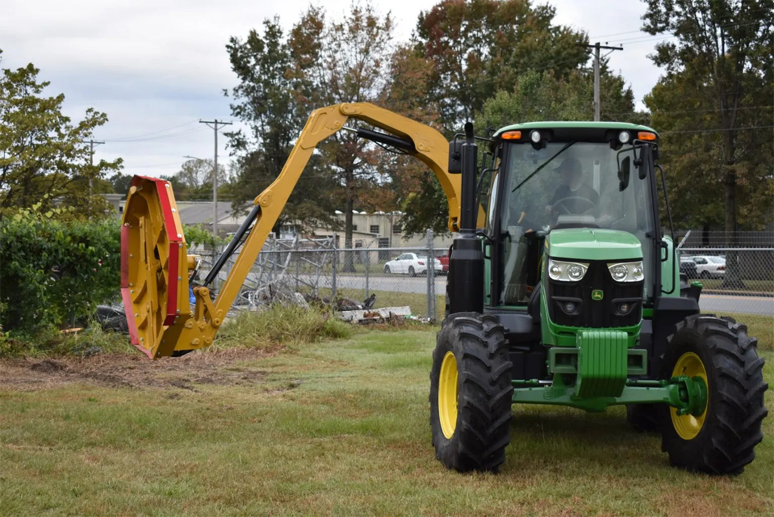 Bush-Whacker Rear-Mount Boom Brush Cutter Model RME-17 Width