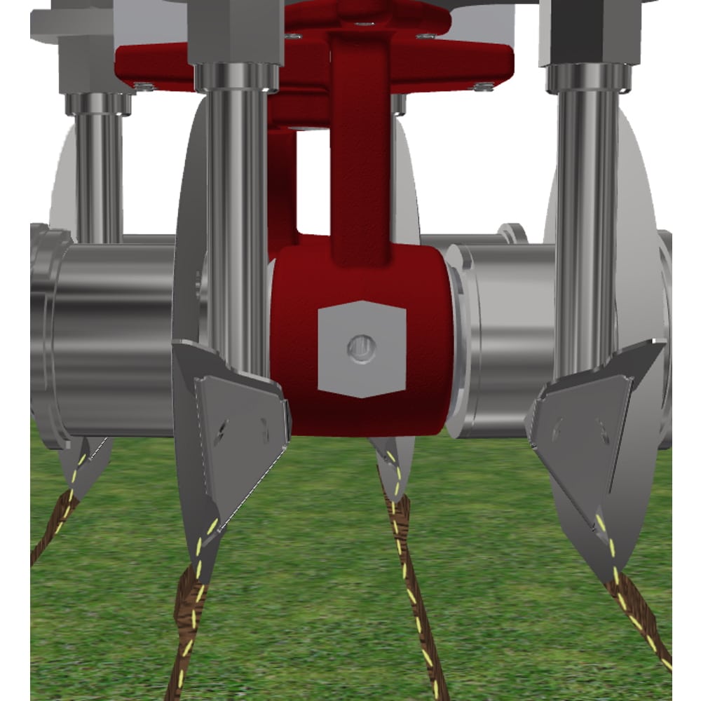 Rotadairon ROOG Seeder | Working Width 59" | Number of Discs 24 | Horsepower 30+ HP | For Tractors