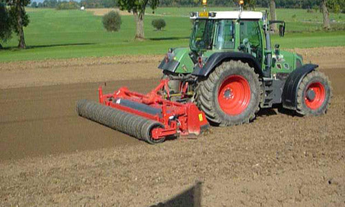 Rotadairon RX Series Heavy-Duty Stone Burier | Model RX-250, RX-300 & RX-370 | Working Width 98.5", 120" & 145" | Mesh, Iron & Rubber Roller | Horsepower 110-280 HP | For Tractors