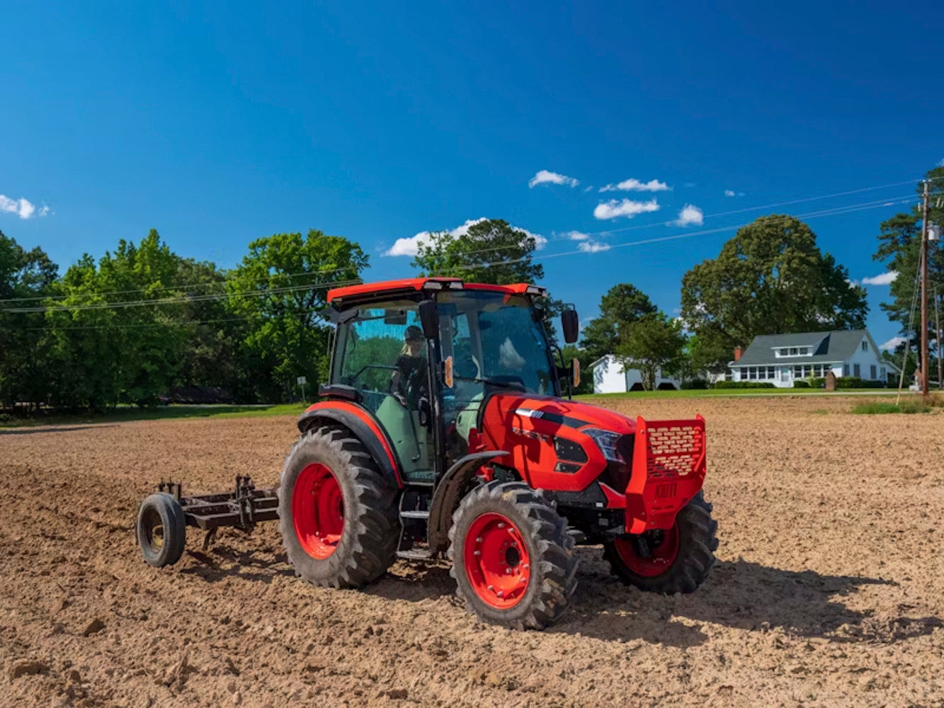 KIOTI | Cab Tractor | RX7340PCB | 82.10" Width | 73.1 HP | For Agricultural & Heavy-Duty