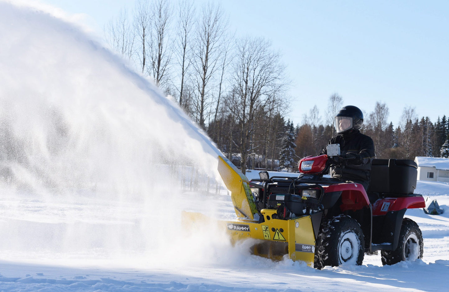 Rammy 48", 55" & 61" ATV Snowblower 120/140/155 Professional Series SERIES 420CC Engine | For ATV