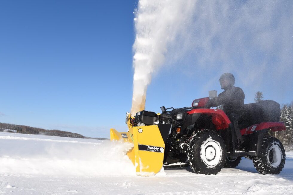 Rammy 48", 55" & 61" ATV Snowblower 120/140/155 Professional Series SERIES 420CC Engine | For ATV