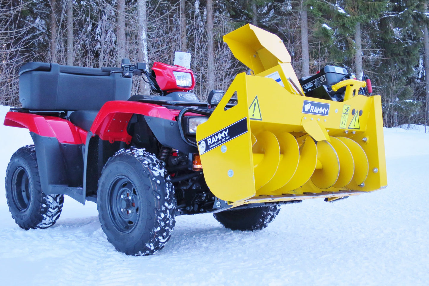 Rammy 48", 55" & 61" ATV Snowblower 120/140/155 Professional Series SERIES 420CC Engine | For ATV