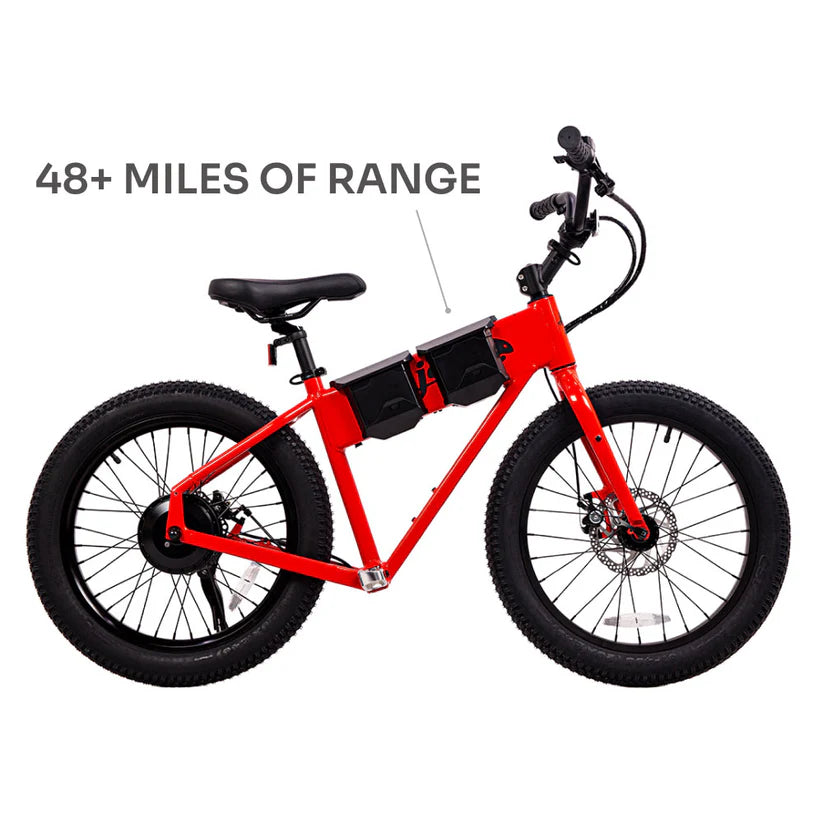 JackRabbit | Micro Electric Bike Battery | Model RangeBuster Battery | 360Wh 10Ah | 24+ Mile Extended Range | UL2271 Compliant | For JackRabbit Models OG, OG2, XG, XG Pro, MG