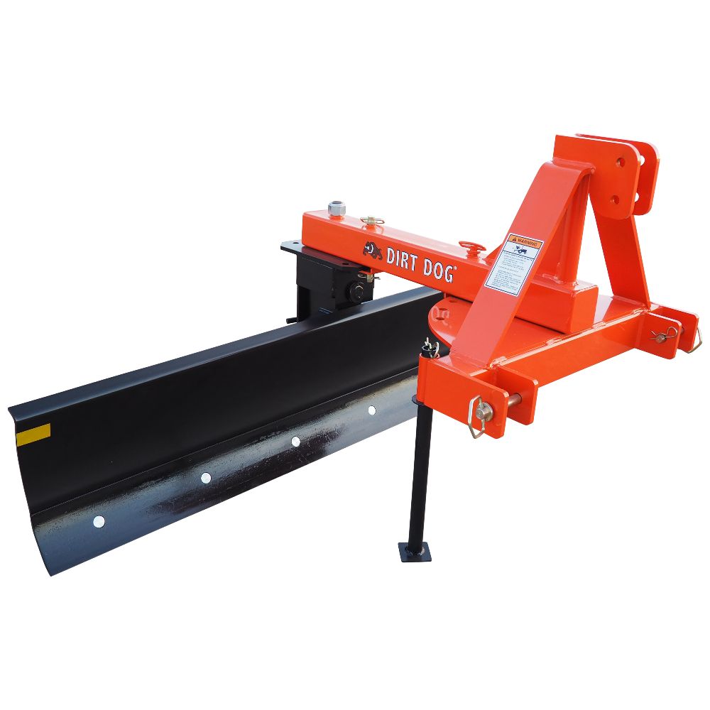 Dirt Dog Rear Blades | 50 Series | Working Width 72" & 84" inches | Horsepower 40-50 HP | For Tractor