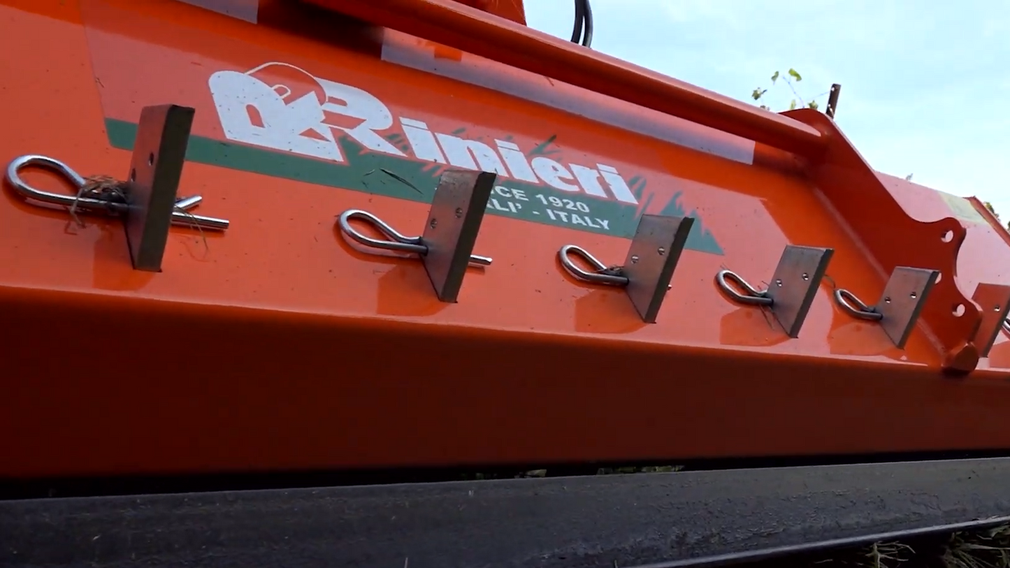 Rinieri Universal Shredder | TRC Series | Working Width 59"-94" inches | Horsepower 40-120 HP | For Tractor