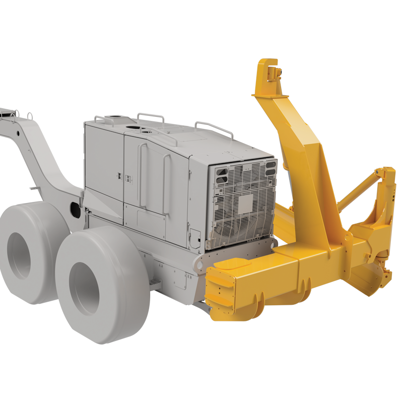 Rockland Road King Sloper with Hydraulic Side-Shift for Graders