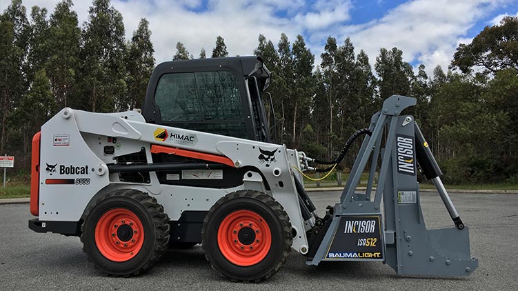 Baumalight Tree Shear With Buncher | Model ISH/ISR Series | Limb Cutting Size 10" & 12" | Hydraulic Flow 10 To 60 GPM | For Skid Steers