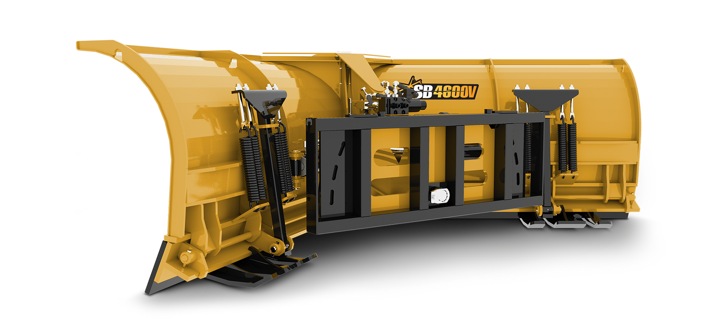 HLA Attachments 4600 Series Six-Way Blade | Width 96" to 114" Inches | Mouldboard Height 34" inches | For Tractors